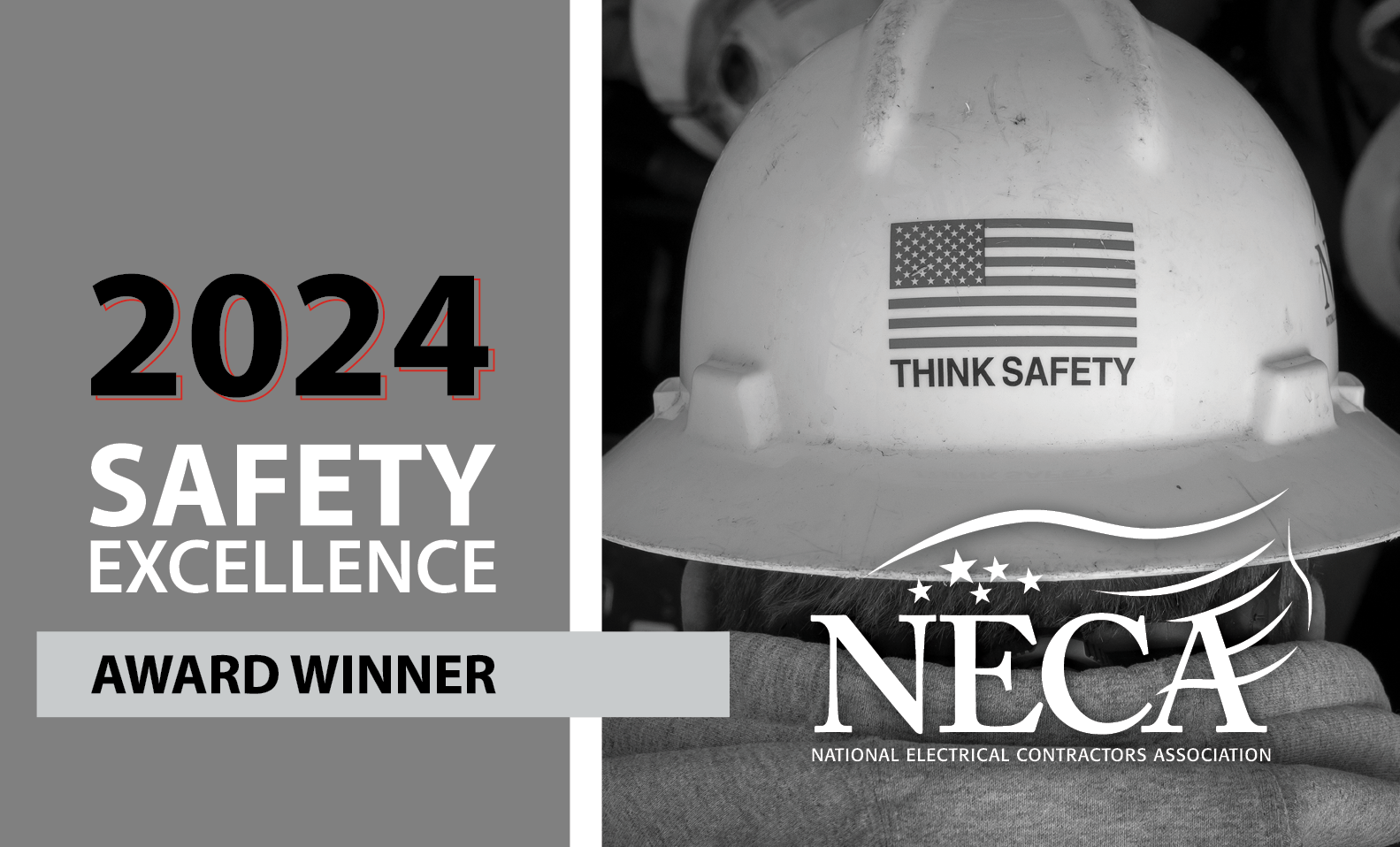 NECA Safety Excellence Award 2024 O’Connell Electric